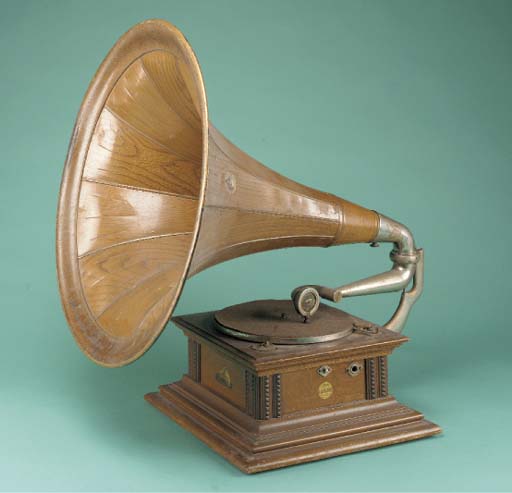 The gramophone is a wonderful invention because picture