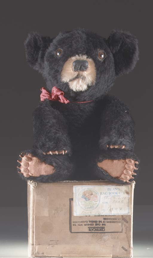 A rare un-cut Dean's Rag Knock-About Toys Teddy Bear sheet