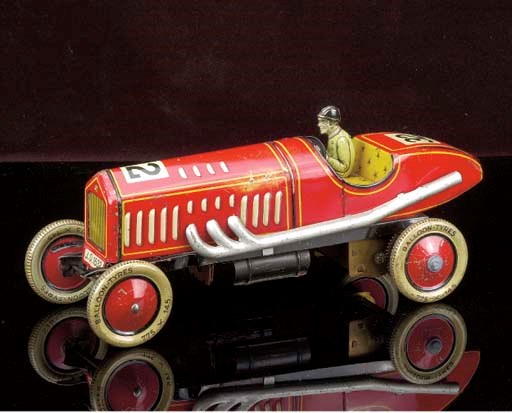 A Distler batterypowered electric Racing Car No. 32