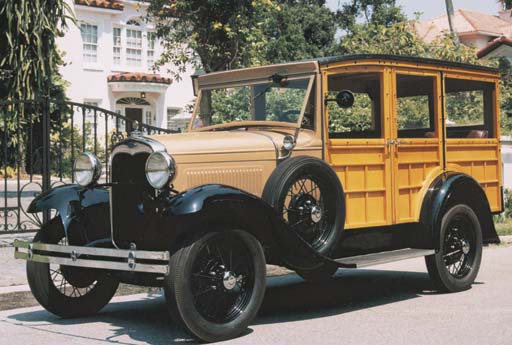 1930 Ford Model A Woody Station Wagon