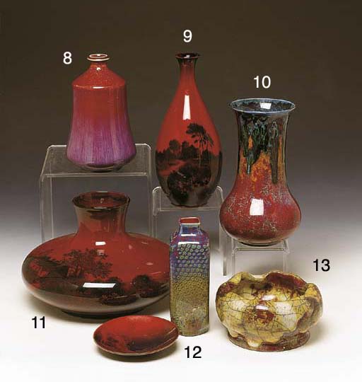 A Flambe Vase By Bernard Moore Christie S