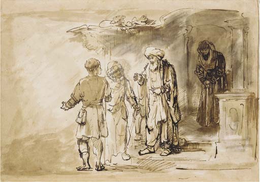 The Banishment of Hagar and Ishmael 
