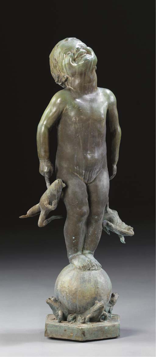 Edith Barretto Parsons (18781956) , 'Frog Baby' A Fountain Christie's