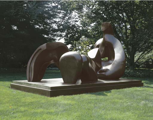 Three Piece Reclining Figure: Draped 
