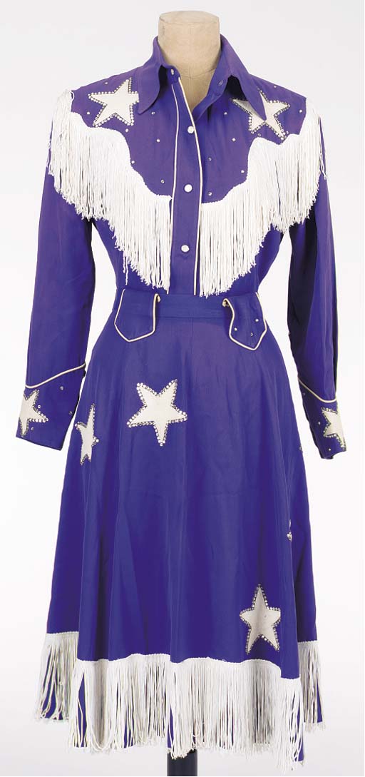 Patsy Cline Blue Cowgirl Ensemble