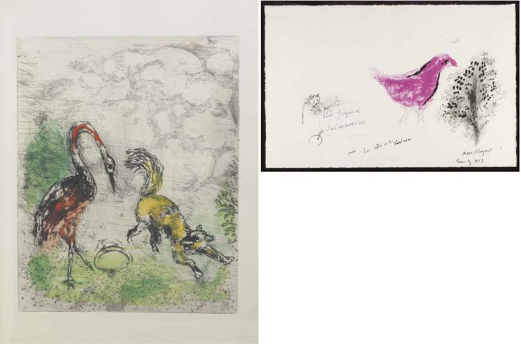 Fables De La Fontaine Illustrées Par Chagall