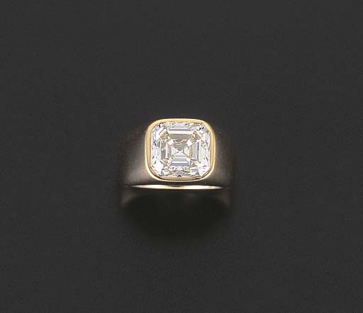 BAGUE SOLITAIRE DIAMANT, PAR GEORG JENSEN