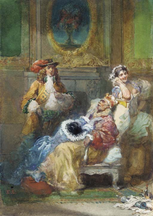 Художник мольер картины