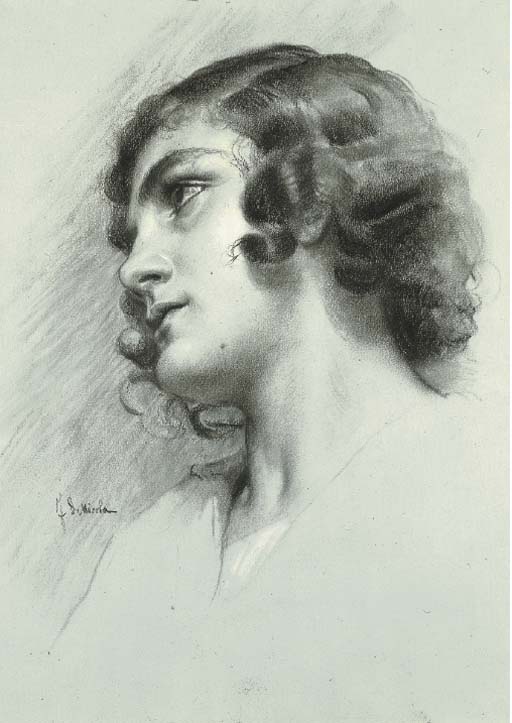 Francesco De Nicola (Italia 1883-1958) , Giovane donna | Christies Francesco De Nicola (Italia 1883-1958) , Giovane donna... 