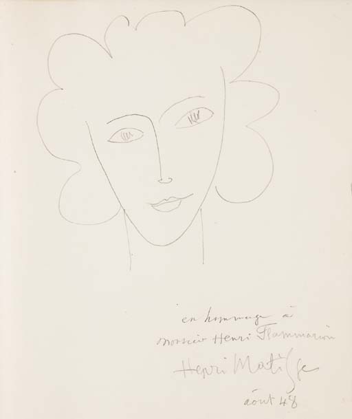 Tête de femme 
