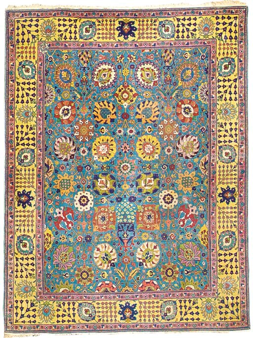 A BENLIAN TABRIZ CARPET , NORTH WEST PERSIA, CIRCA 1930 | Christie's