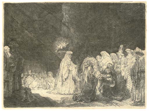 The Presentation in the Temple (B., Holl. 49; H. 162) 
