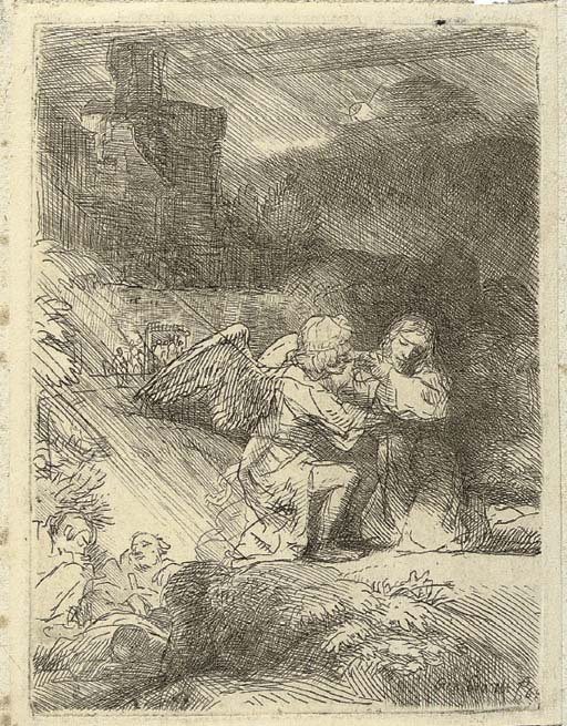 The Agony in the Garden (B., Holl. 75; H. 293) 
