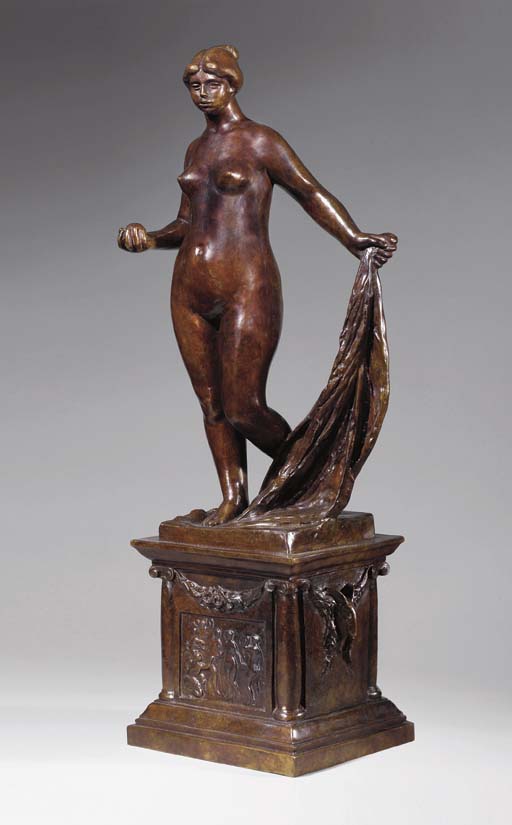 Petite Vénus au socle 
