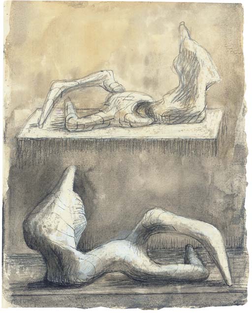 Two Reclining Figures 

