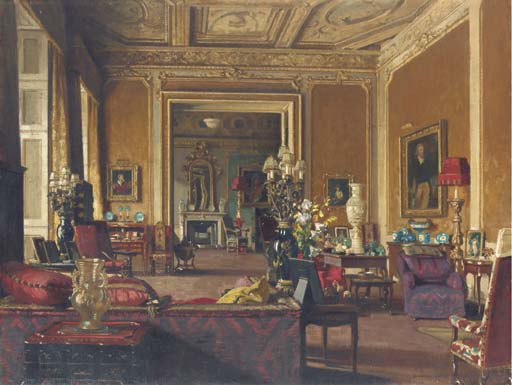 The Drawing Room at Londonderry House, Park Lane, London 
