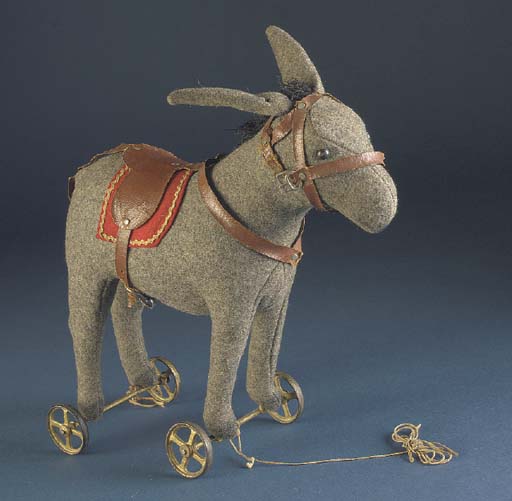 A Steiff Donkey on wheels | Christie's