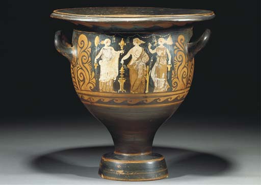 download free red figure bell krater