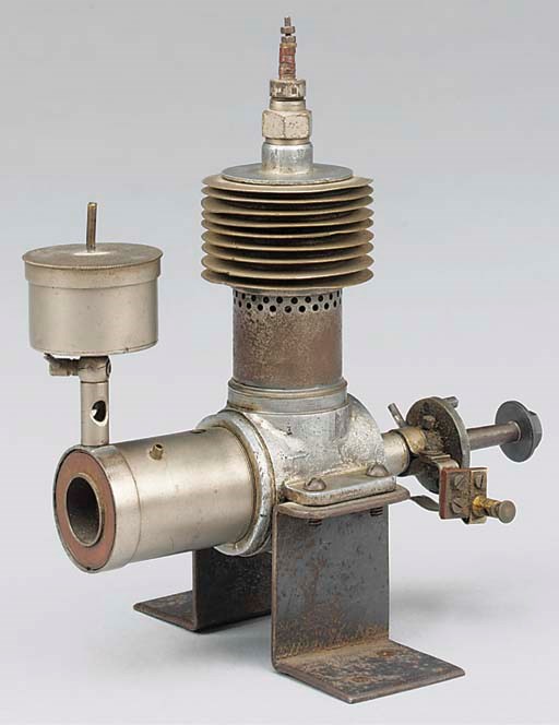 An exceptionally rare two stroke radial exhaust flutter valve aero
