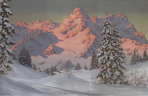 ALPINE SCENE 
