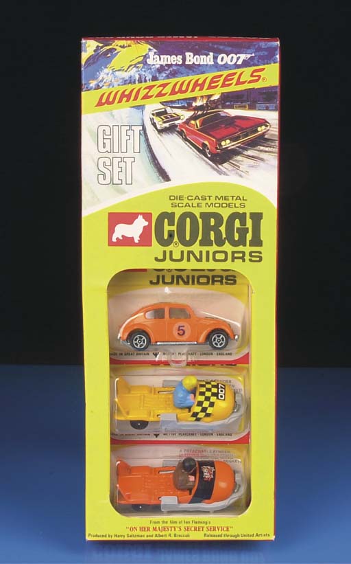 A rare Corgi Juniors 3004 James Bond 'On Her Majesty's Secret