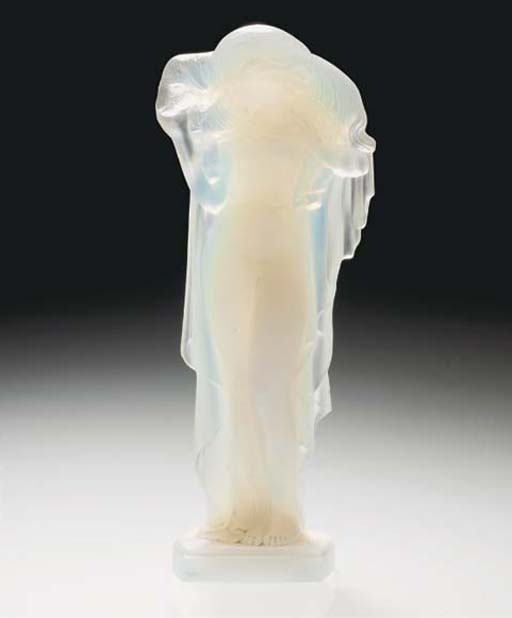 over glass figure