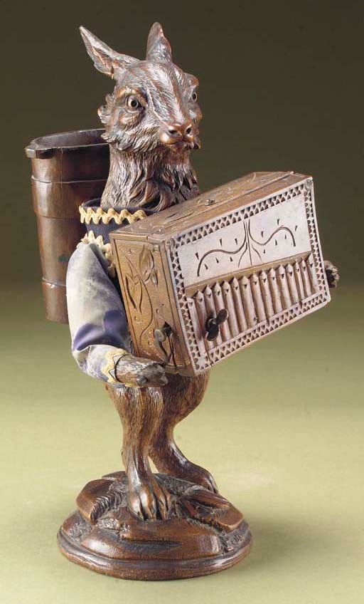 A Black Forest musical rabbit automaton | Christie's