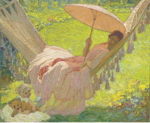 OctaveDenisVictor (French,18721967) , A siesta in the