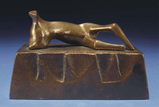 Reclining Figure: Wedge Base 
