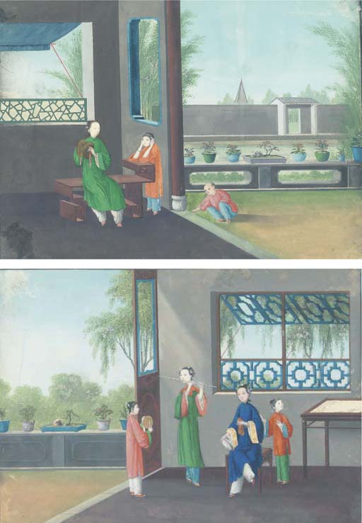 A Chinese erotic album, 19th century | Christie's