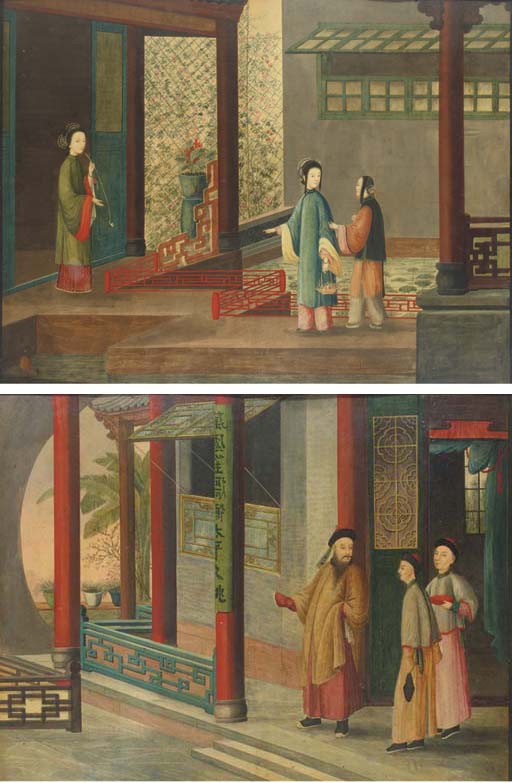 A Chinese erotic album, 19th century | Christie's