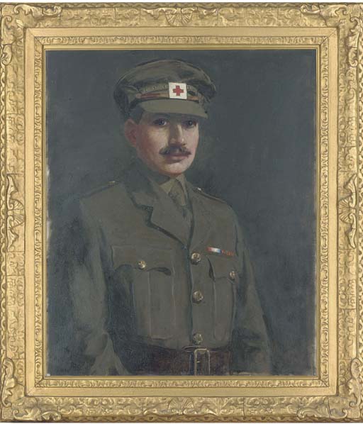 Portrait of John Alfred Innes as an officer of the Red Cross 
