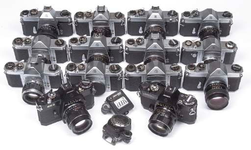 Pentax camera collection