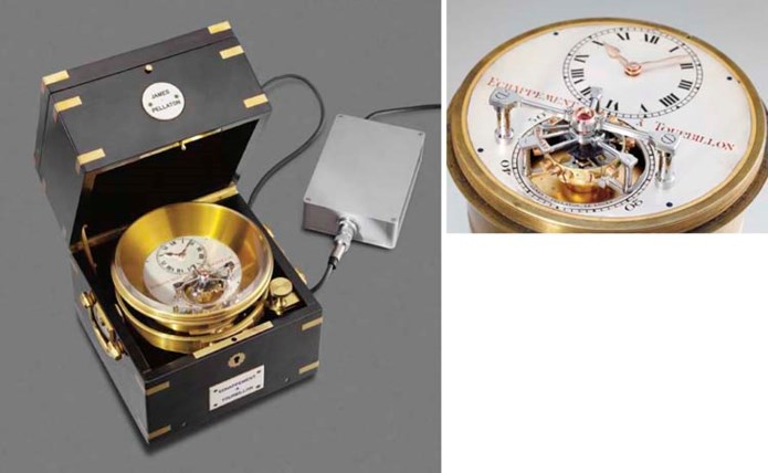 Pellaton. An extremely important and unique one minute tourbillon ...