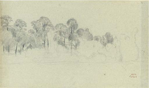 An Italianate landscape with a house in a forest by a pond 

