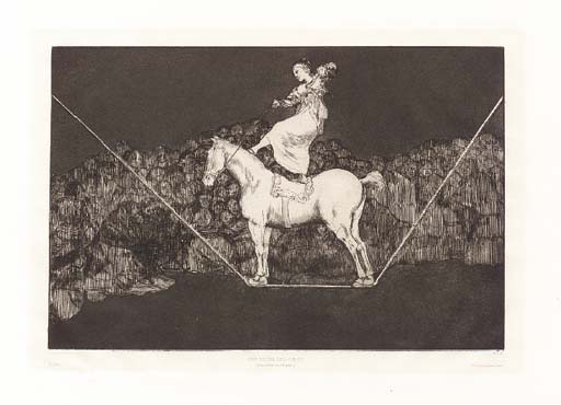 Los Caprichos: Plates 45; and 51; and Los Proverbios: Plates 17; 18; and 20 (H. 80; 86; 264; 265; and 267)
