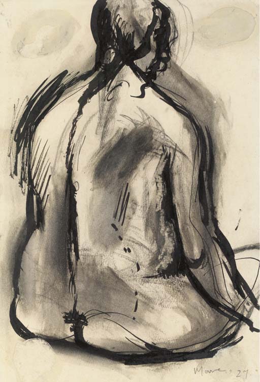 Seated Nude 
