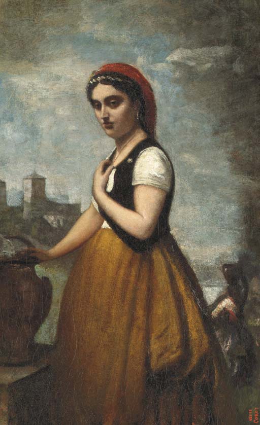 L'Italienne à la fontaine 

