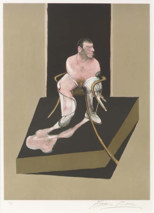 Center Panel of Triptych 1986-87 (Portrait of John Edwards) 
