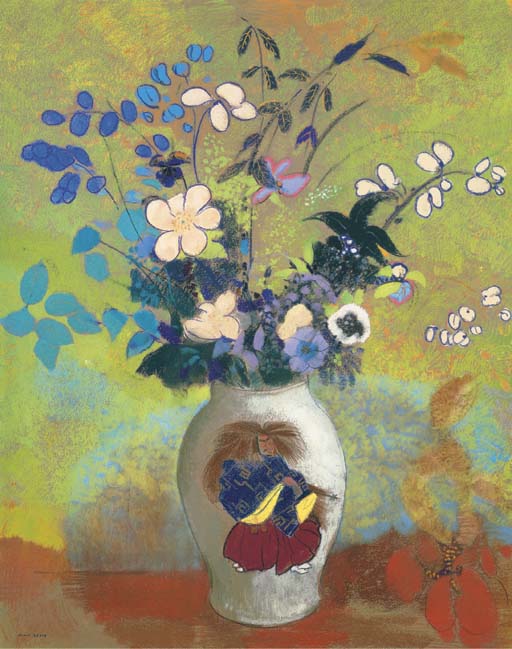 Vase au guerrier Japonais 
