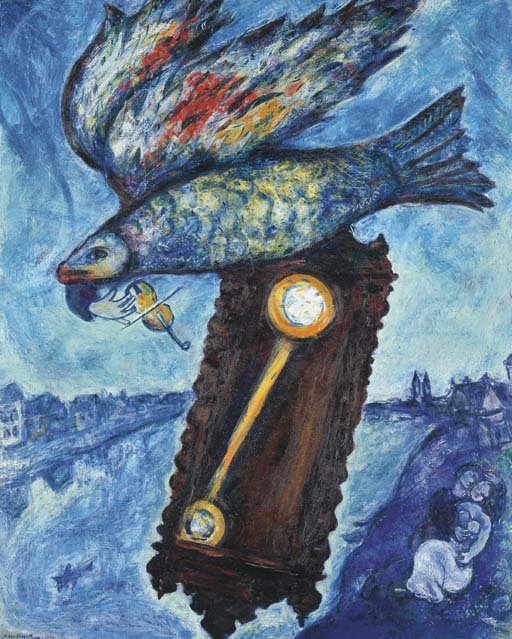 Marc Chagall (18871985) , Le temps n'a point de rives