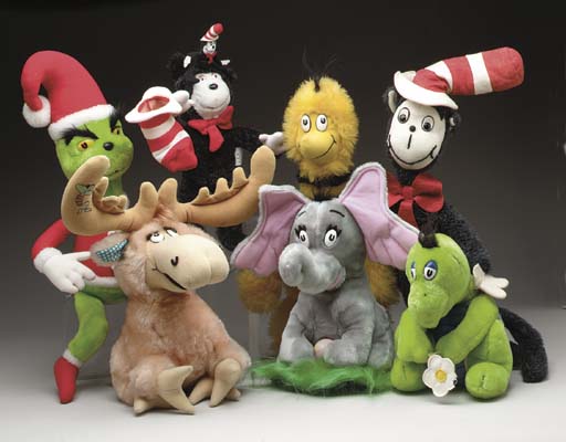 small stuffed grinch