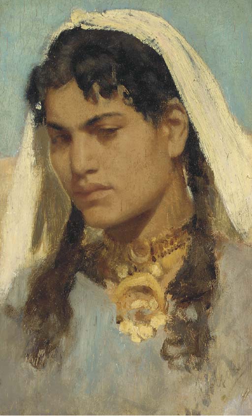 Francesco Paolo Michetti (Italian, 1851-1929) , Study of ...