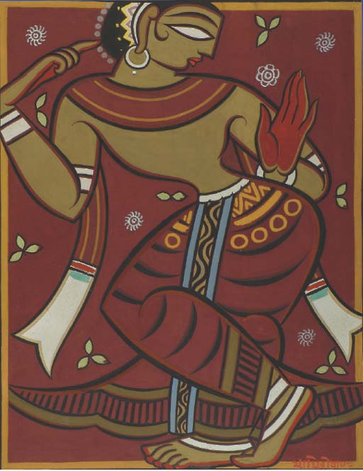 Jamini Roy (1887 1972) , Gopini Christie's
