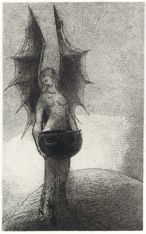 Les Ténèbres, frontispiece (M. 121) 

