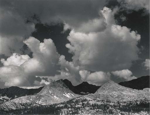 Emerald Peak, Sierra Nevada, California, circa 1933 
