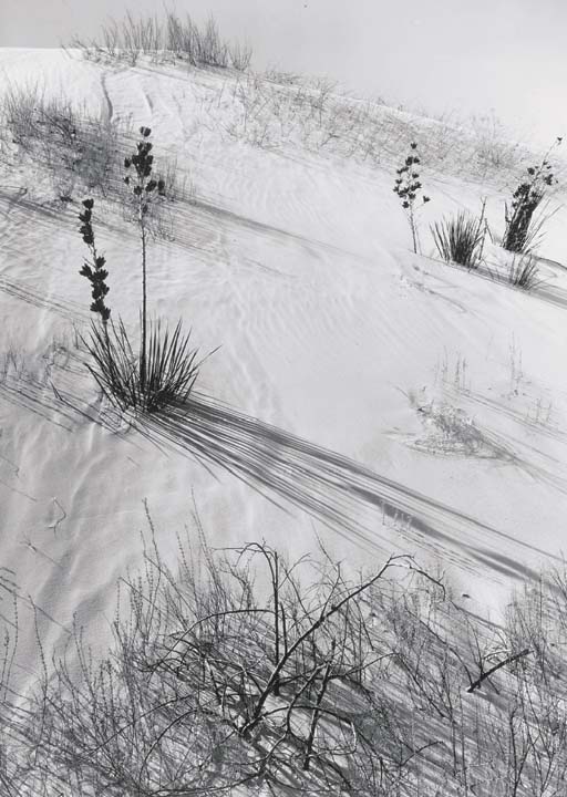 Dunes, Hazy Sun, White Sands National Park, 1941 
