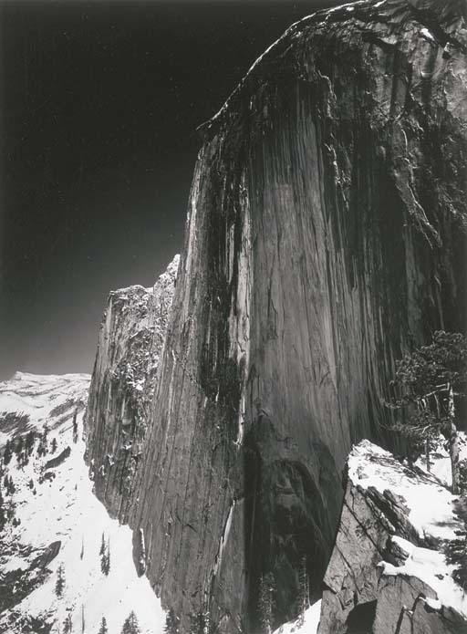 ANSEL ADAMS , Monolith, the Face of Half Dome, Yosemite