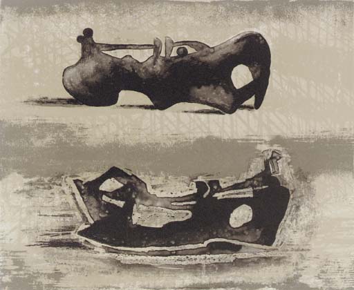 Two Reclining Figures (C. 440) 
