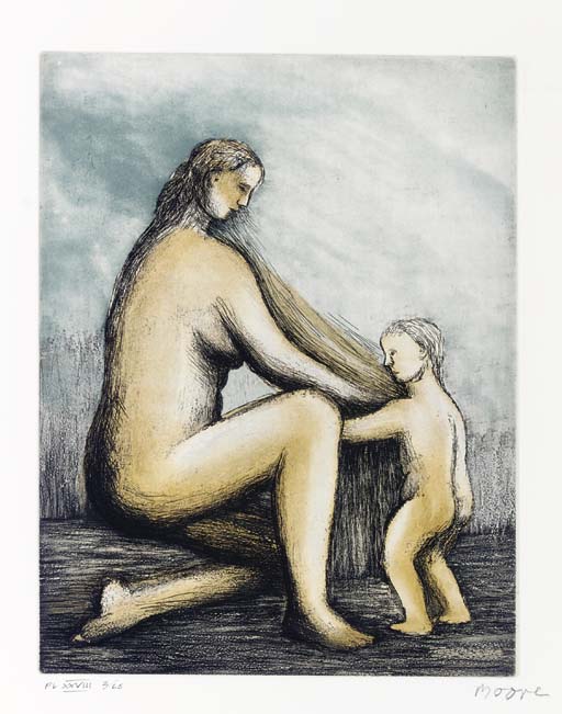 Mother and Child, London, Raymond Spencer Company Ltd., 1987 (C. 671-700)
